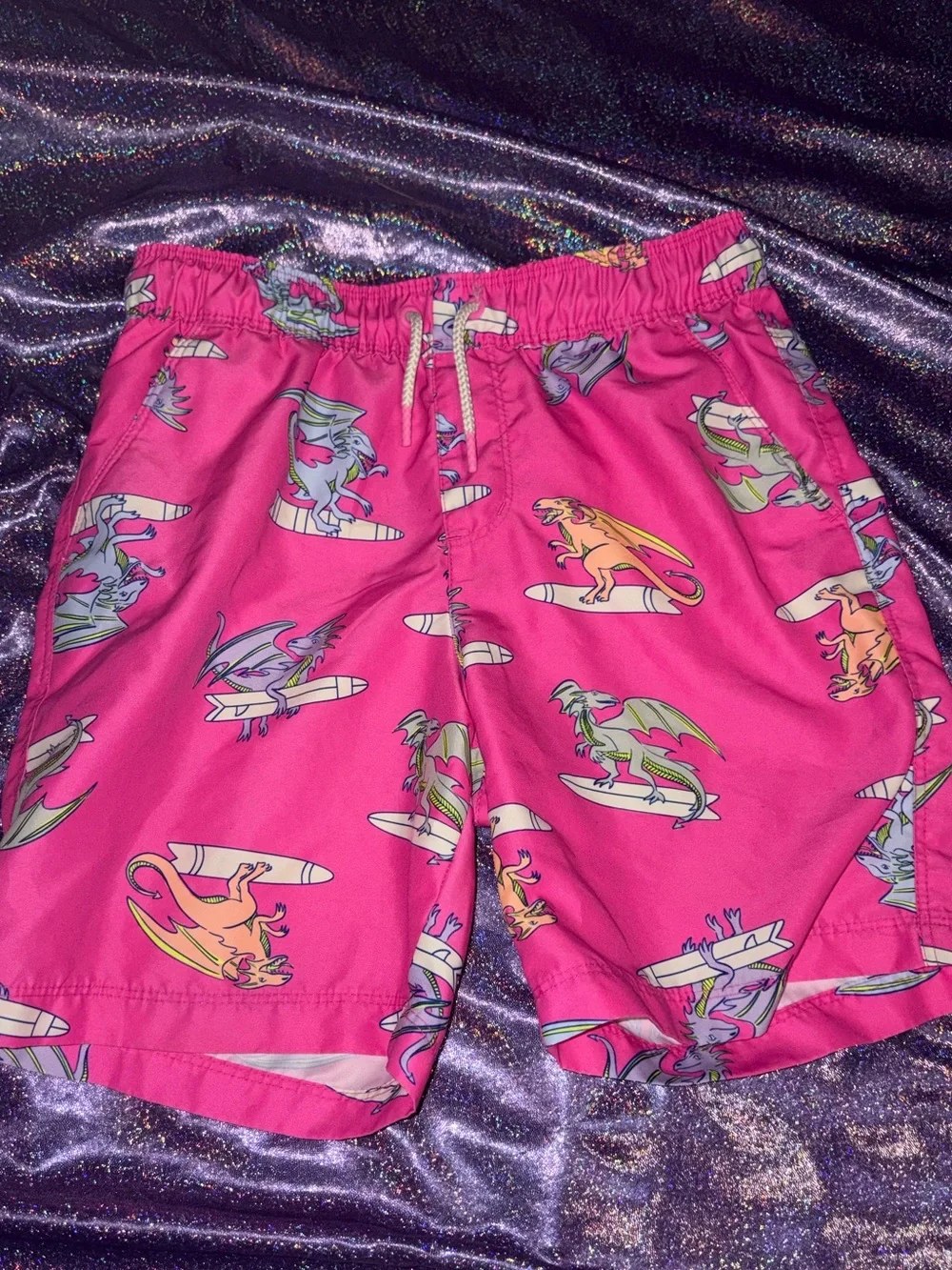 Boys Cat & Jack Dragon Swim Shorts